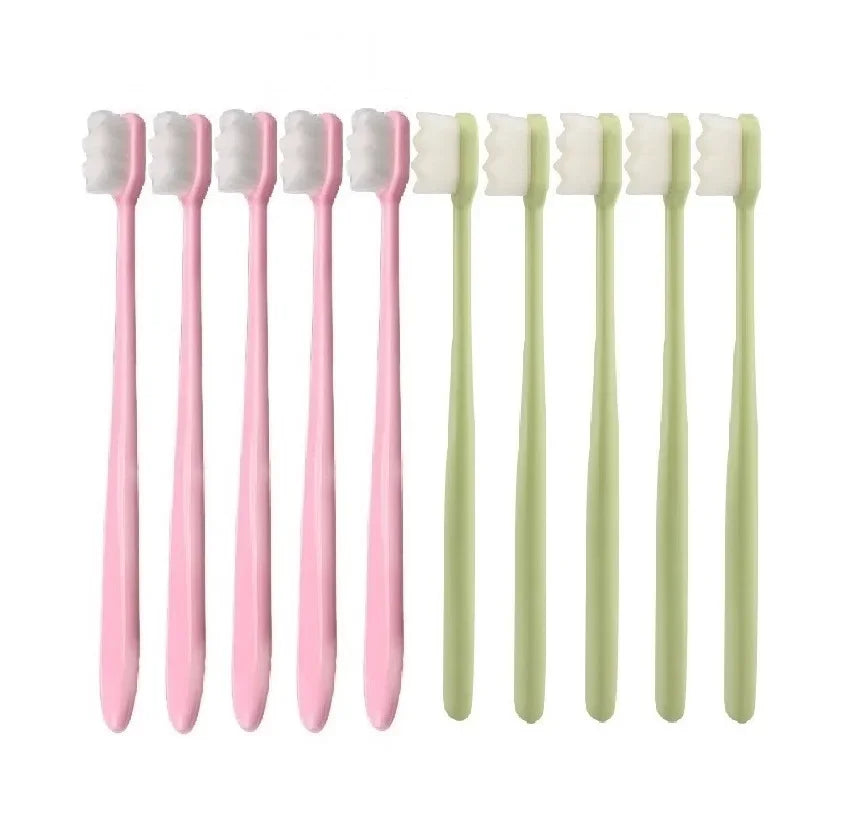 NEW Ultra-fine Soft Toothbrush Million Nano Bristle Adult Tooth Brush Teeth Deep Cleaning Portable Travel Dental Oral Care Brush