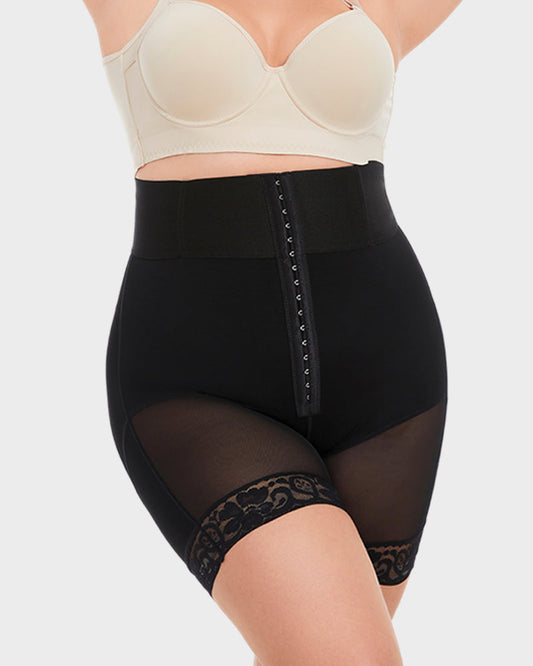 Calções Modeladores Ultra Cintura Alta com Barbatanas