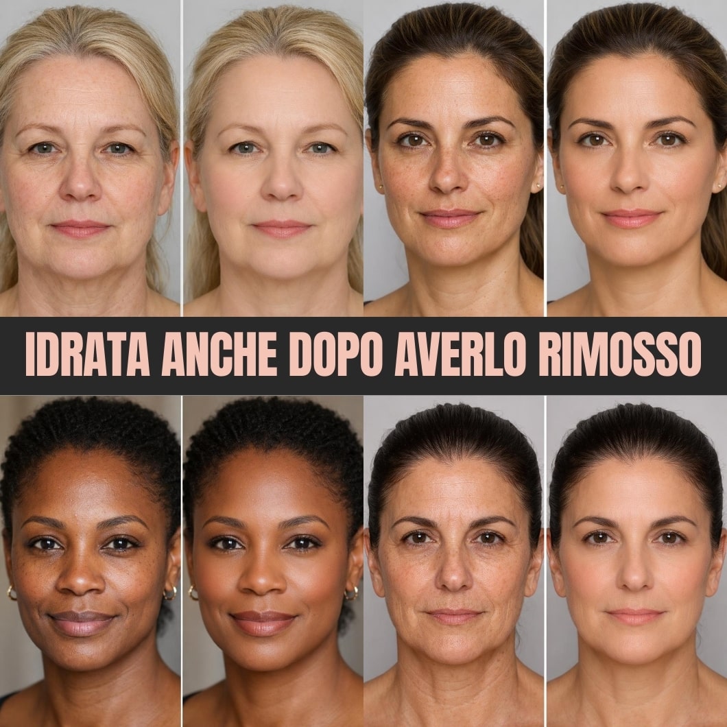 2-v-1 samo-přizpůsobivý stick: Dokonalá pleť za 60 sekund