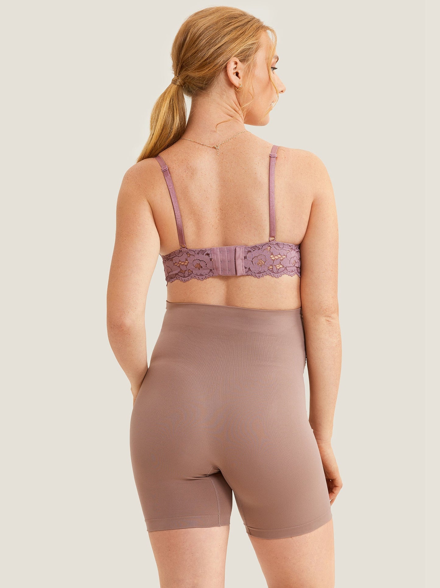 Shorts Modeladores de Maternidade de Cintura Alta | Sem Costuras