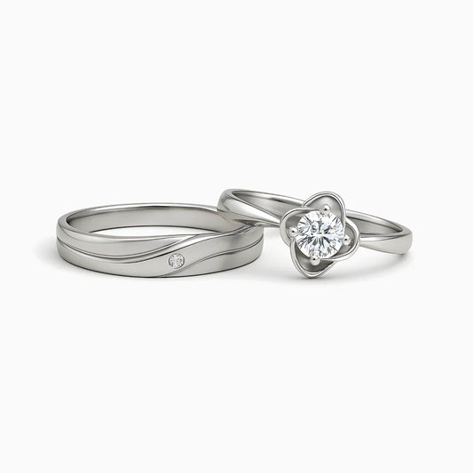 Set de dos Anillos de Amor