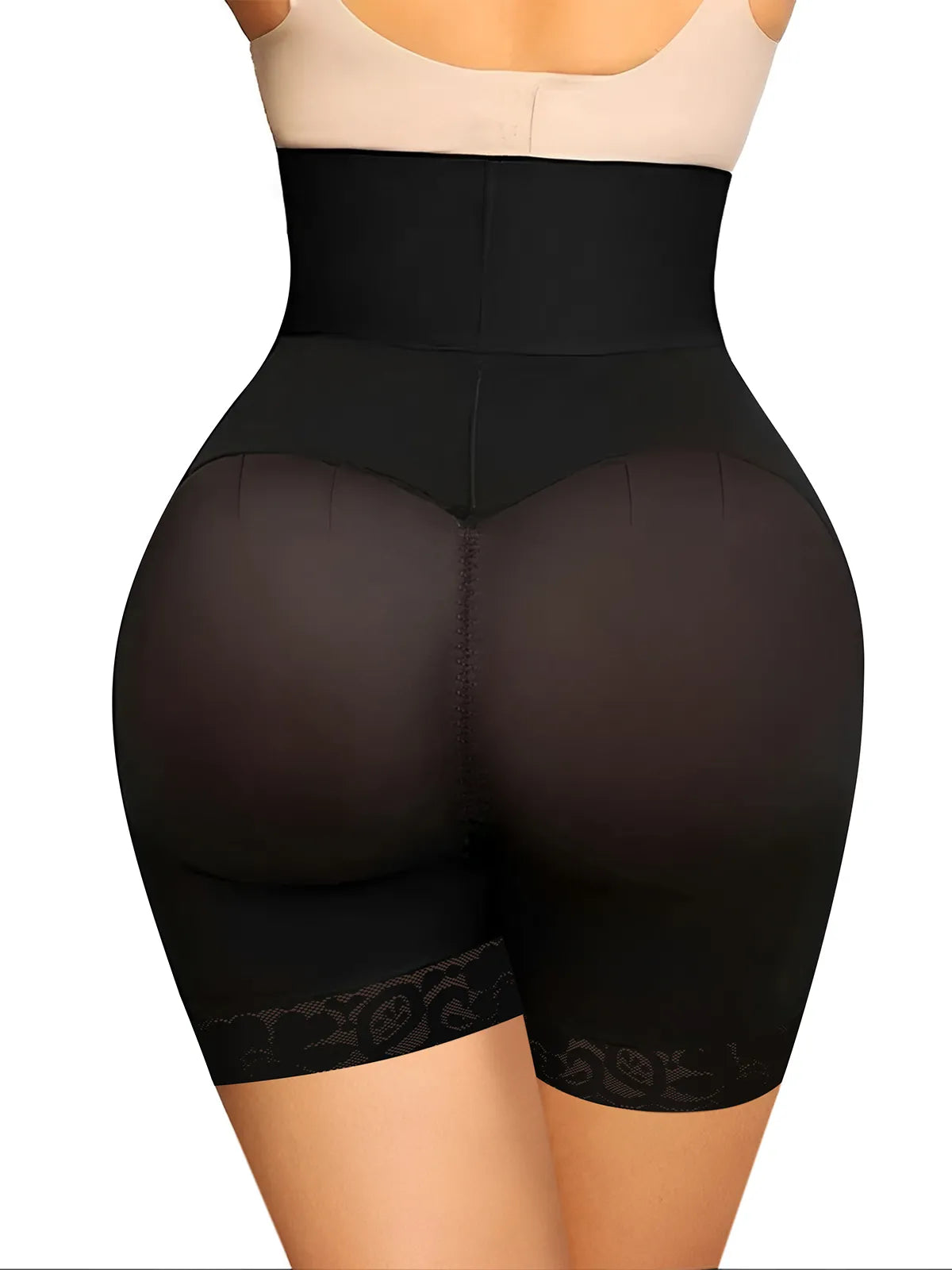 CurveFit™ Secure - Cinta de Cintura Alta com Fecho Frontal e Controlo Abdominal