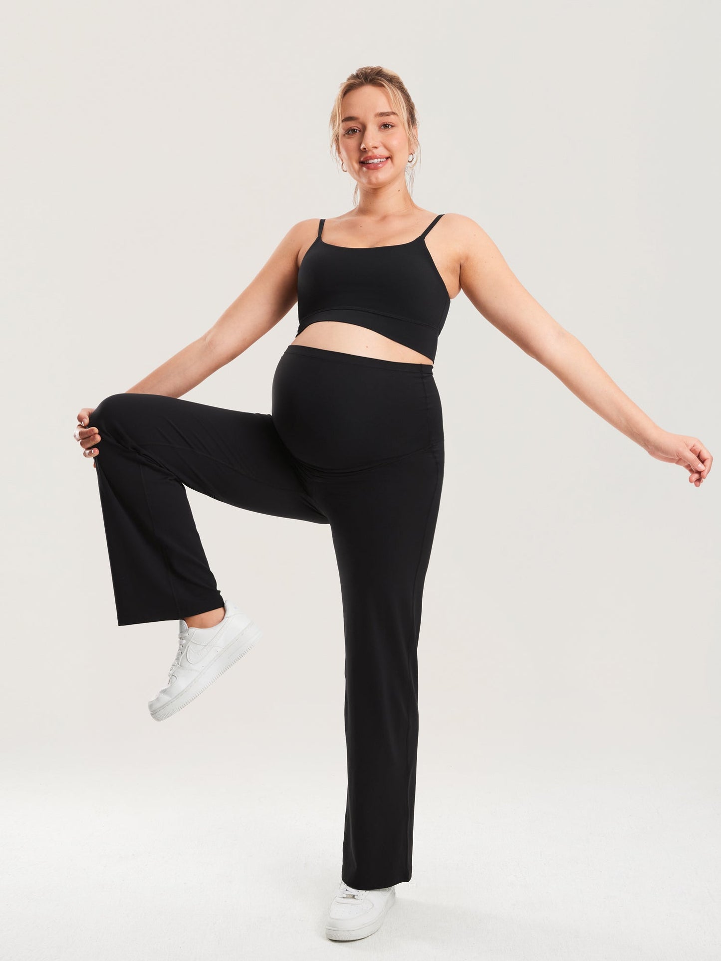 Calças de Maternidade zayalisboa® de Perna Larga