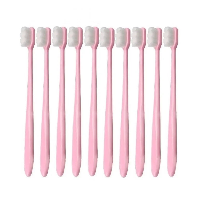 NEW Ultra-fine Soft Toothbrush Million Nano Bristle Adult Tooth Brush Teeth Deep Cleaning Portable Travel Dental Oral Care Brush