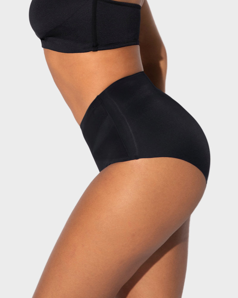 Cuecas Modeladoras Sem Costuras de Cintura Alta (Pack 5)