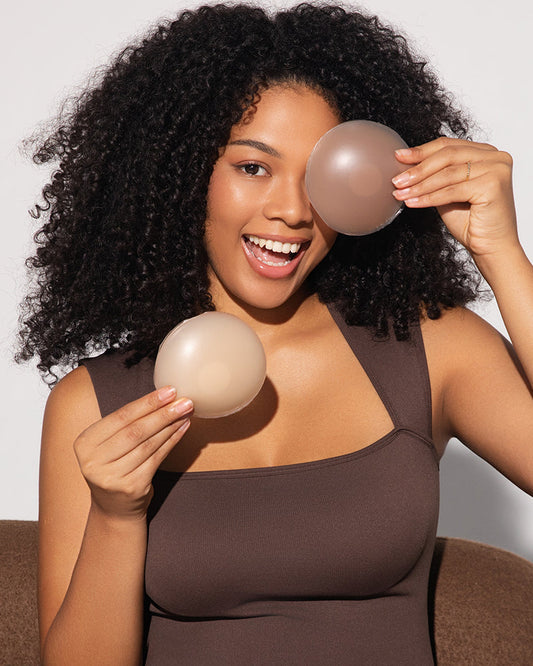 Protetores de Mamilos Sem Costuras e Sem Adesivo