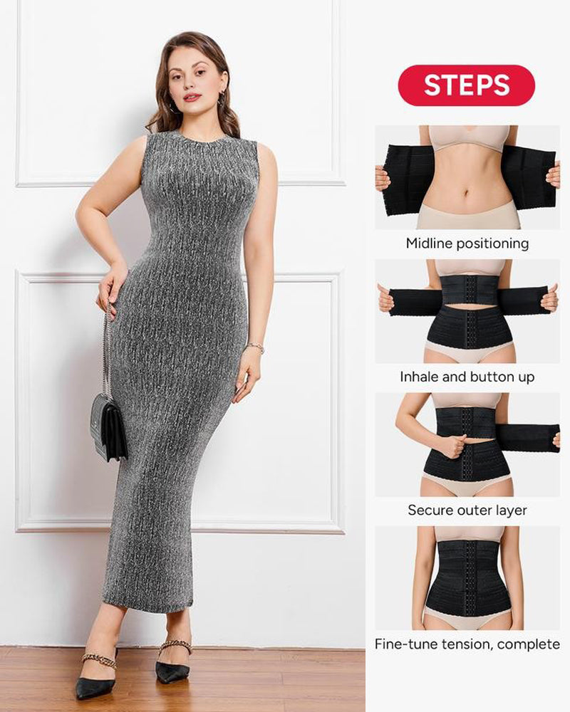 Cinta Modeladora de Cintura em Três Segmentos