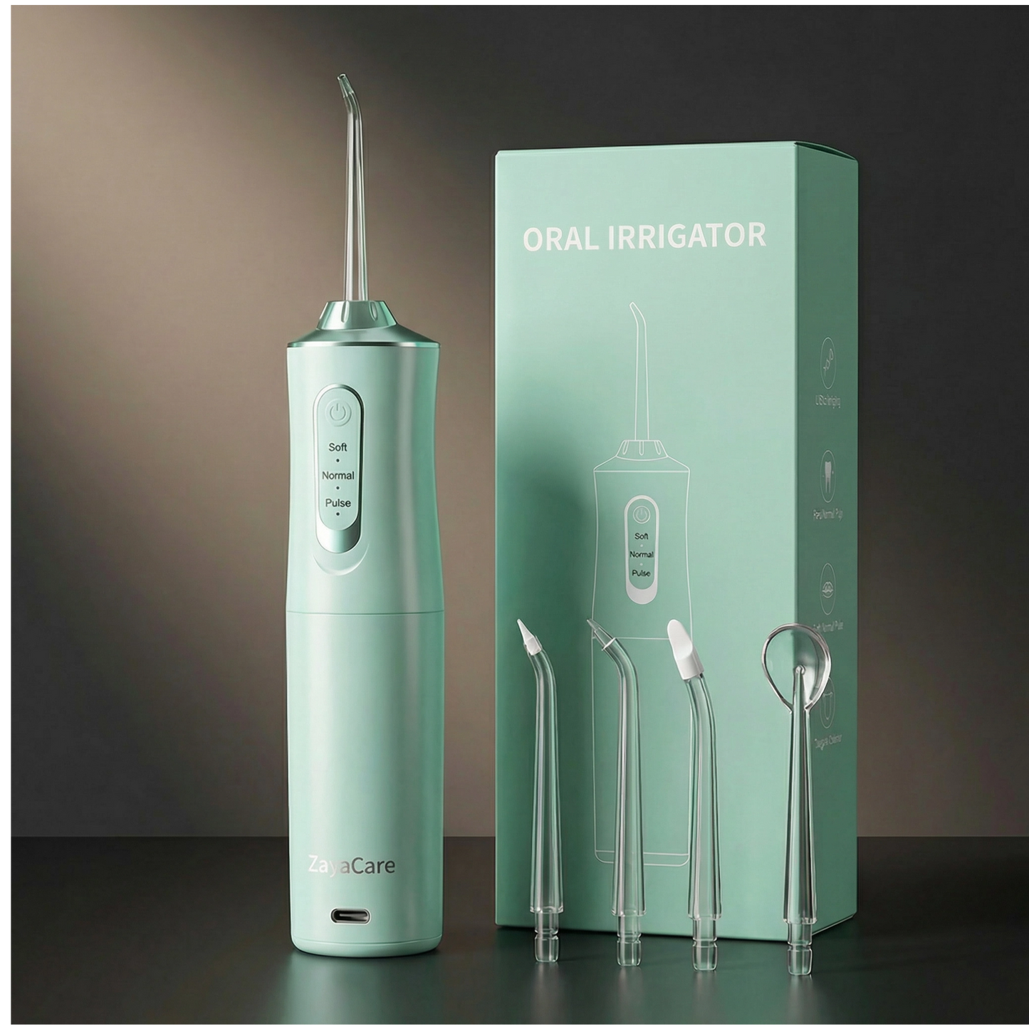 Popis produktu — ZayaCare Elektrický ústní irigátor