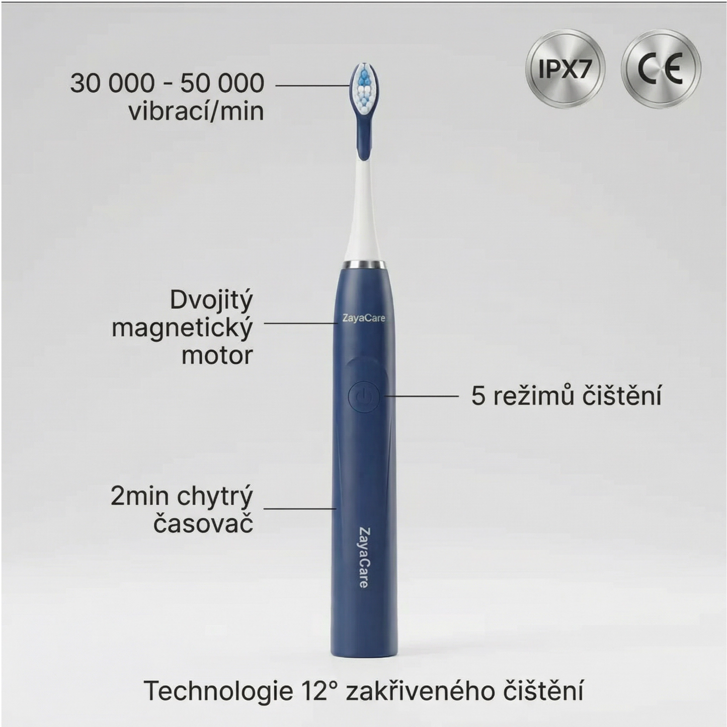 ZayaCare Sonický elektrický kartáček