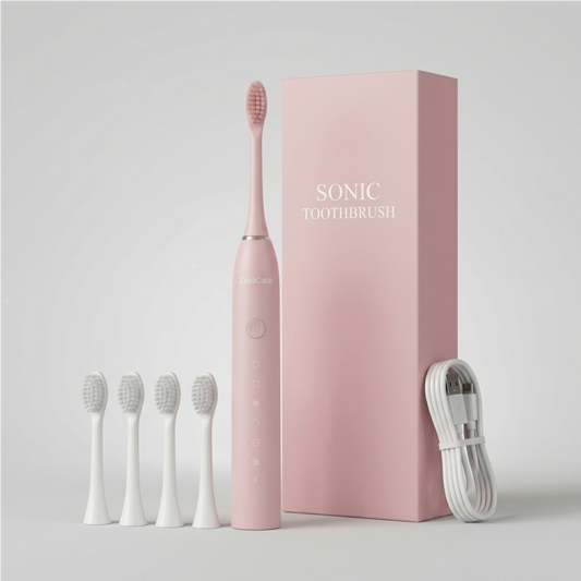 ZayaCare Sonický elektrický kartáček — 6 rychlostí, měkké štětiny